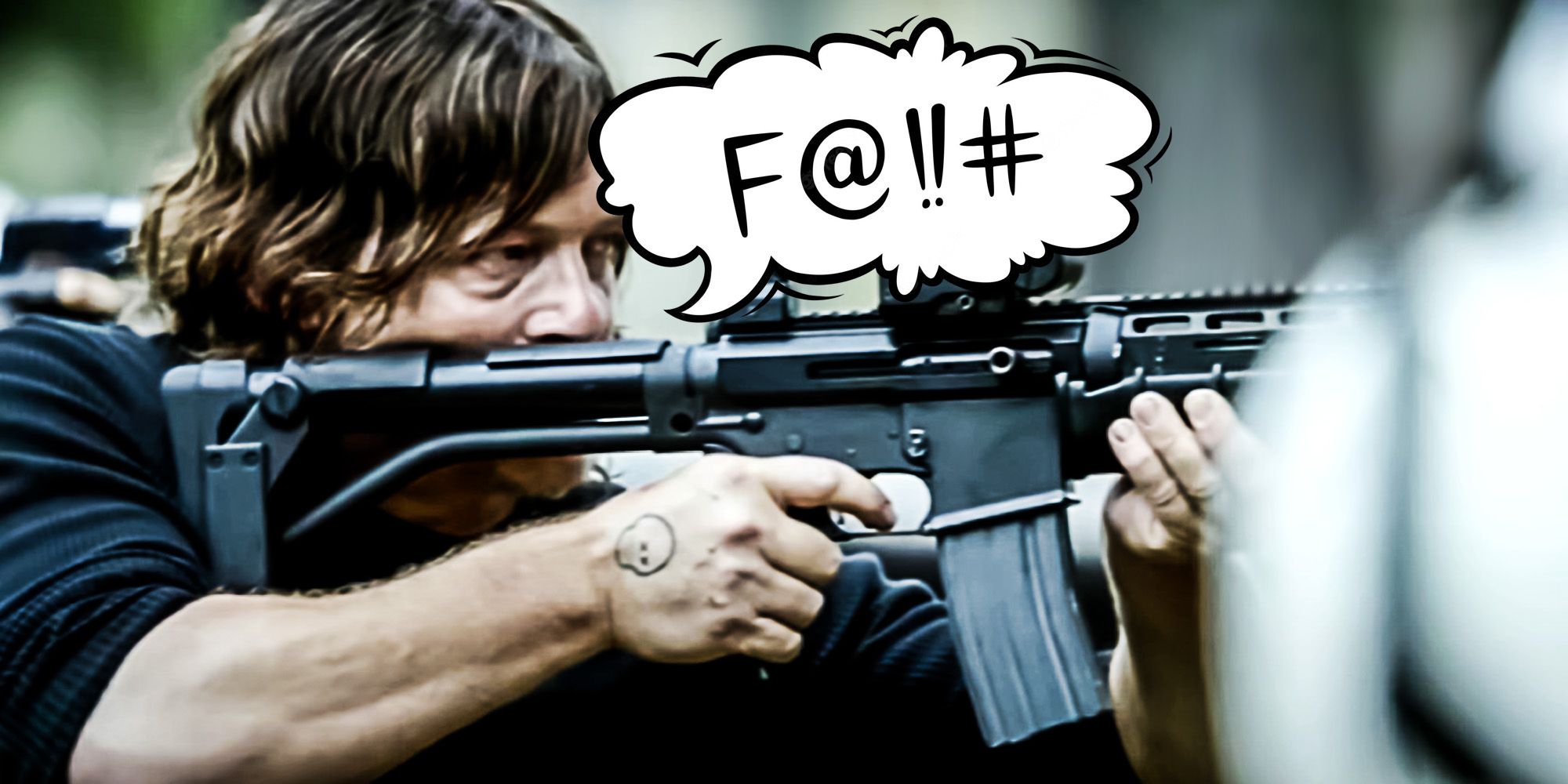 The walking Dead Daryl dropped first F bomb